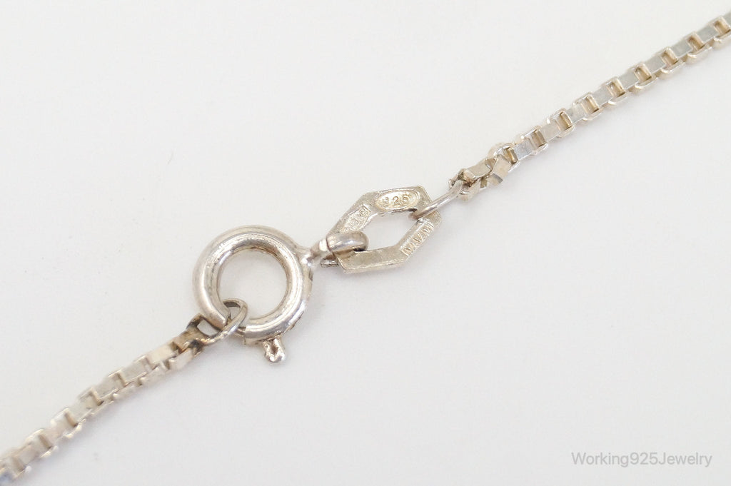 Vintage Agate Sterling Silver Necklace | Jewelry > Necklaces > Pendants | Wiccan Center