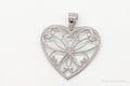 Large Vintage Art Deco Filigree Sterling Silver Pendant | Jewelry > Necklaces > Pendants | Wiccan Center