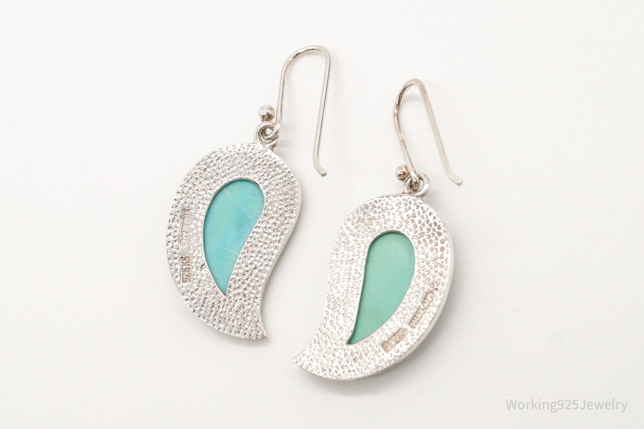 Designer SX Turquoise Sterling Silver Earrings | Jewelry > Earrings | Wiccan Center
