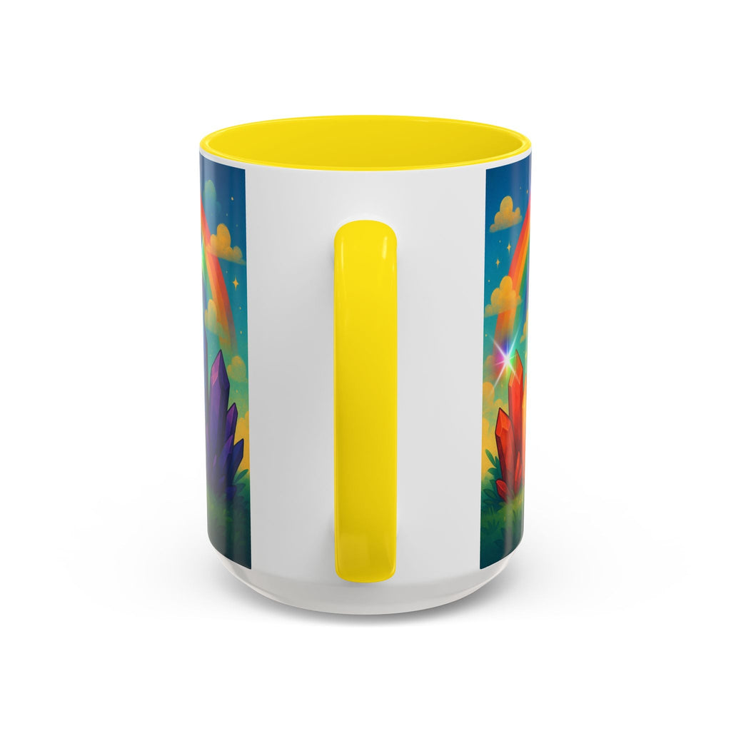 Coffee Mug - Rainbow Crystal Curious | Mug | Wiccan Center