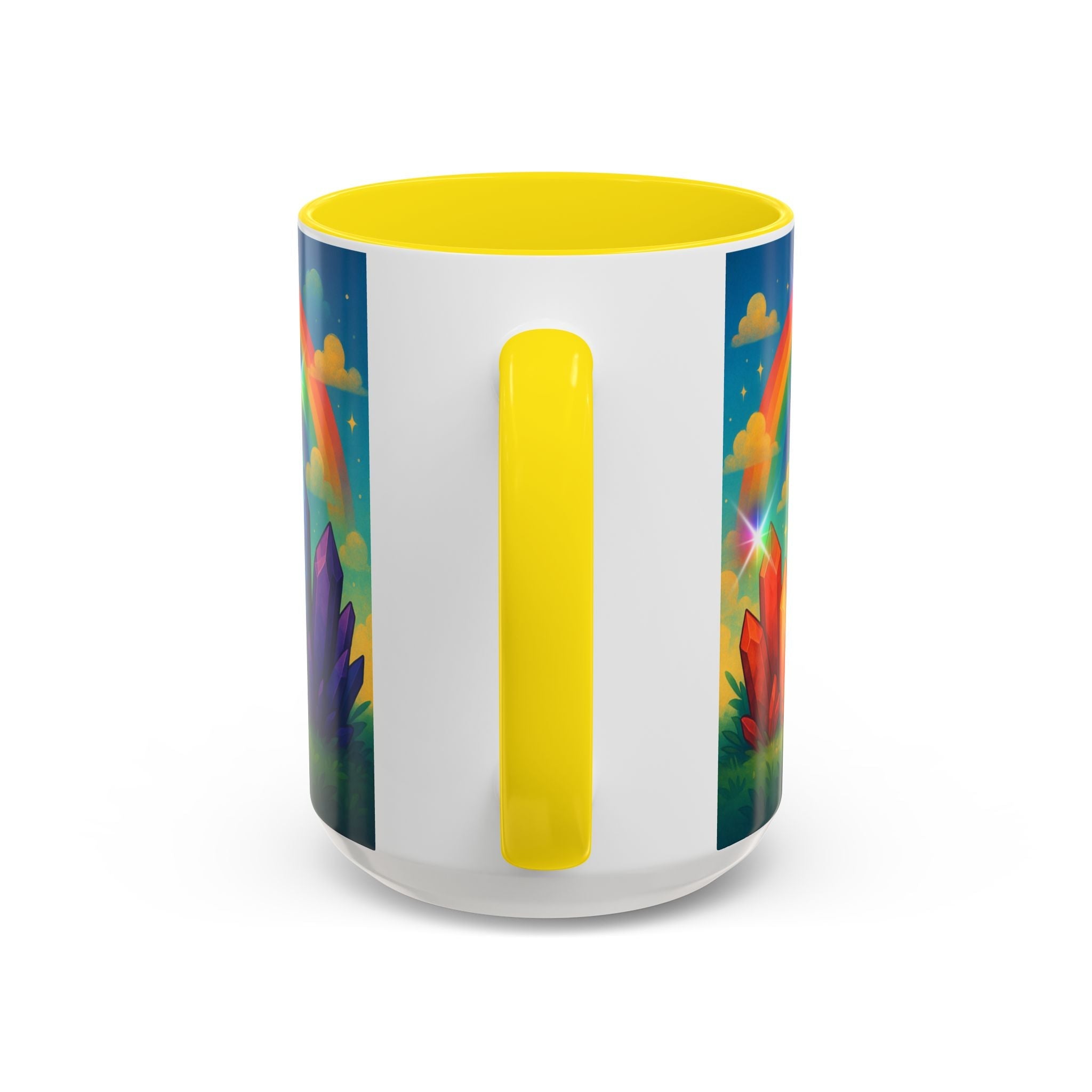 Coffee Mug - Rainbow Crystal Curious | Mug | Wiccan Center
