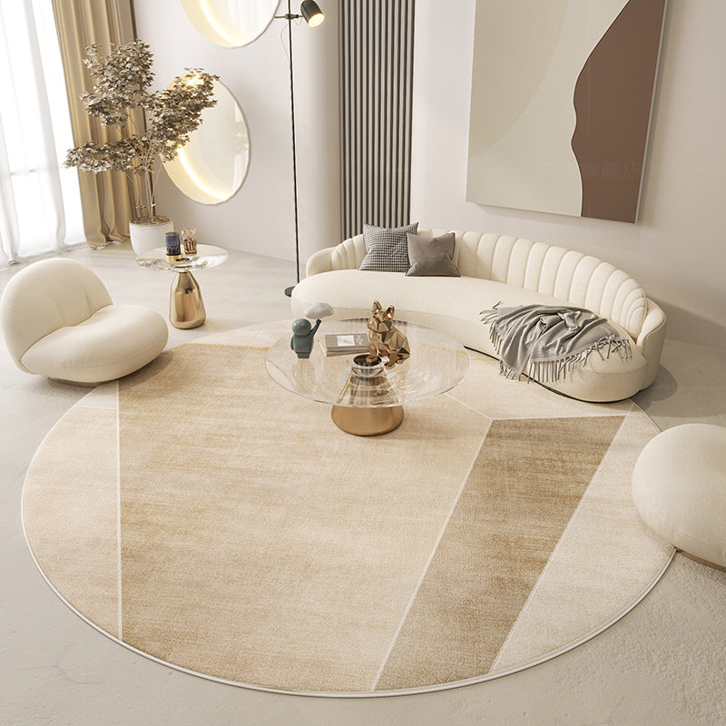Japanese Minimalist Living Room Printed Carpet