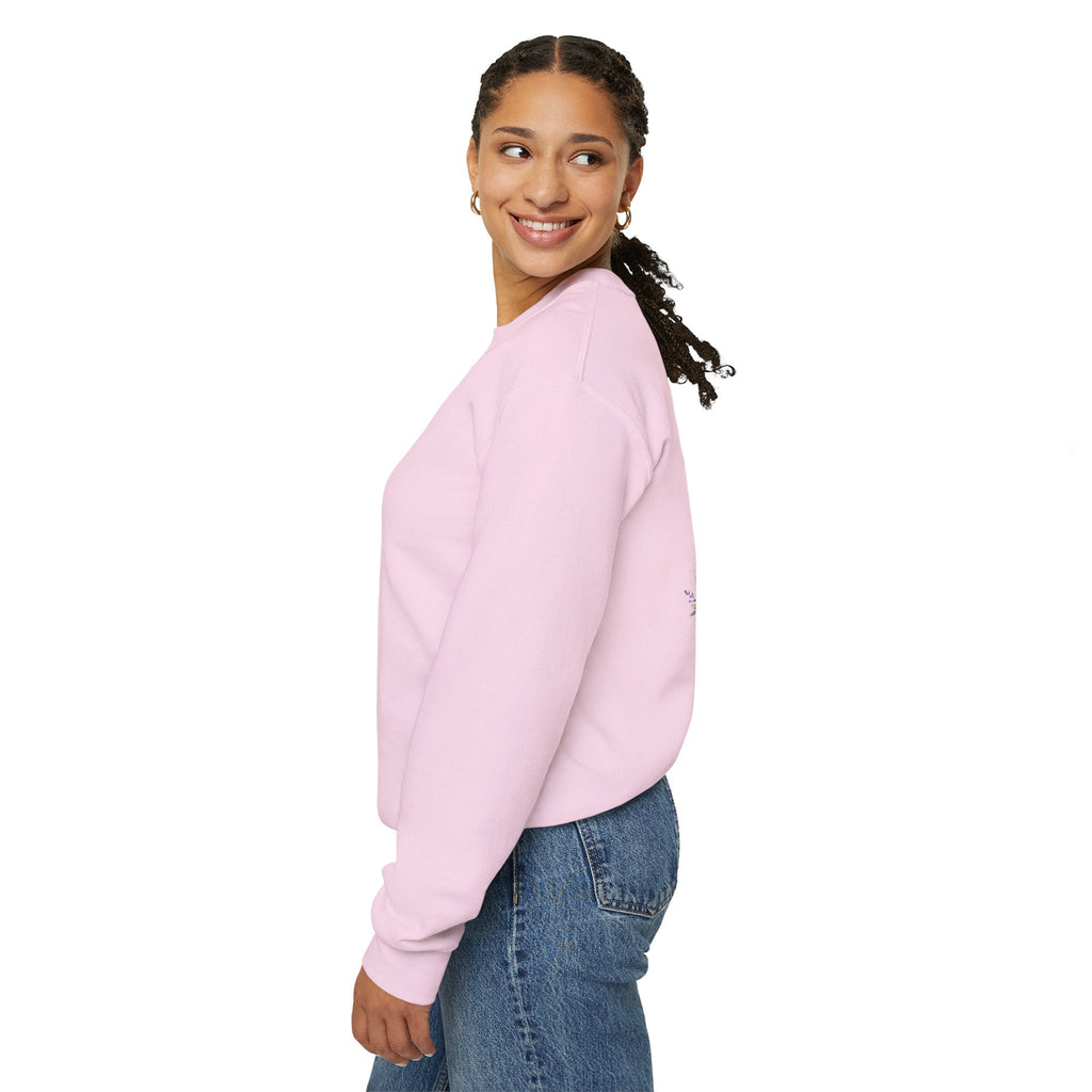LOVE Crystal Letter Design | Sweatshirt | Wiccan Center