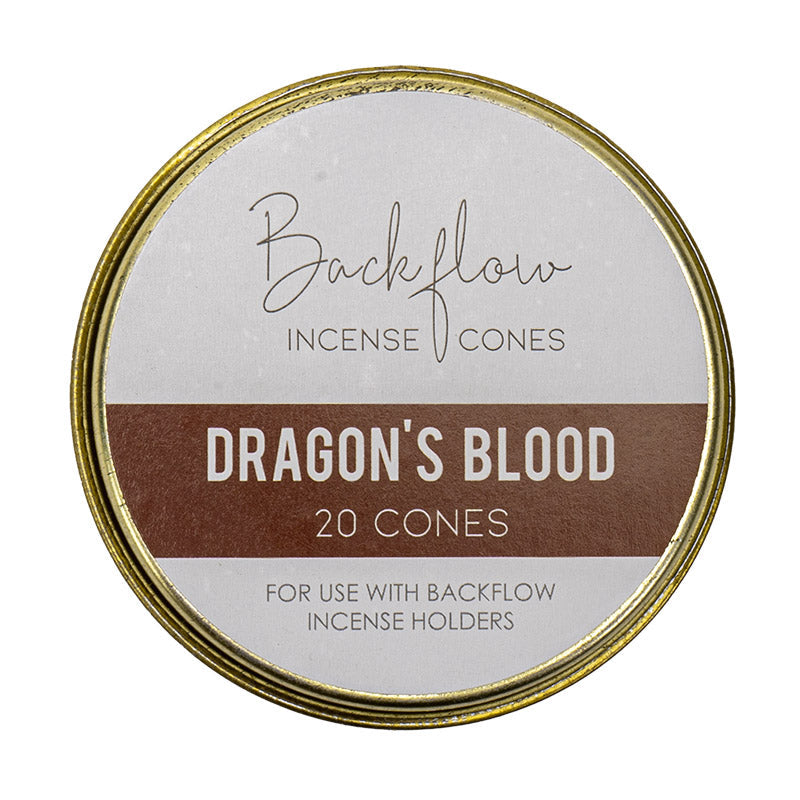 Dragon's Blood Jumbo Backflow Incense Cones