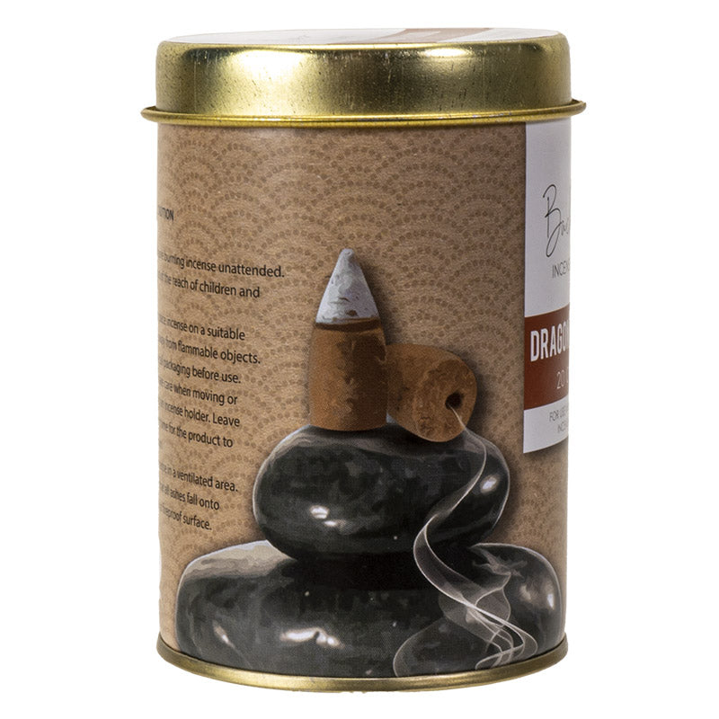 Dragon's Blood Jumbo Backflow Incense Cones