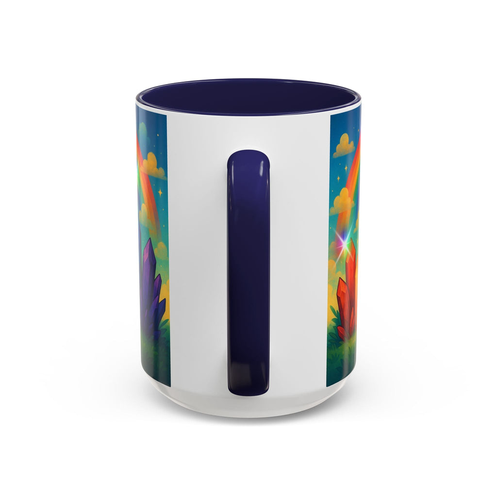 Coffee Mug - Rainbow Crystal Curious | Mug | Wiccan Center
