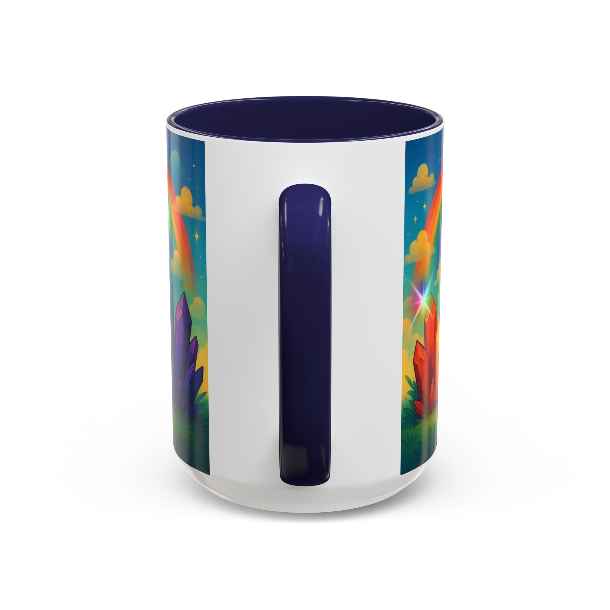 Coffee Mug - Rainbow Crystal Curious | Mug | Wiccan Center