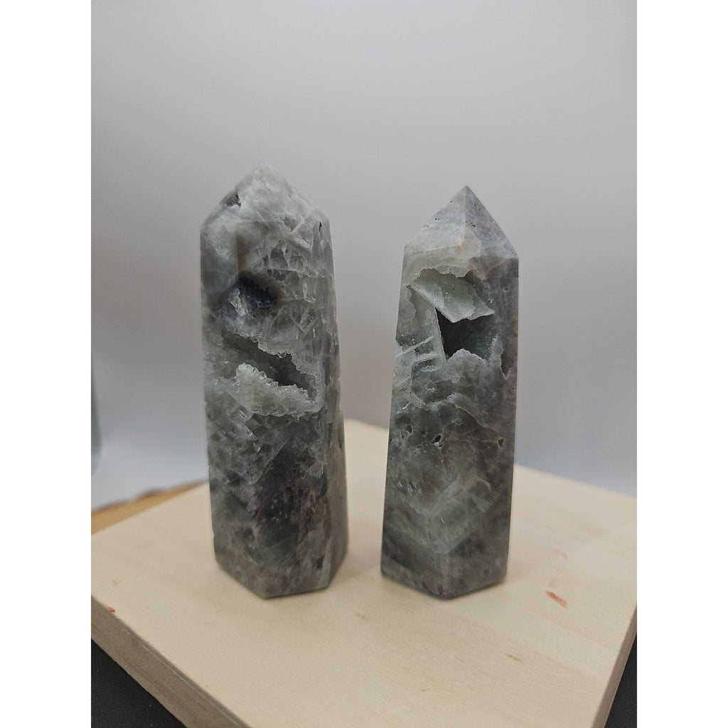 Fluorite Crystal Towers 1 Pair .56lb