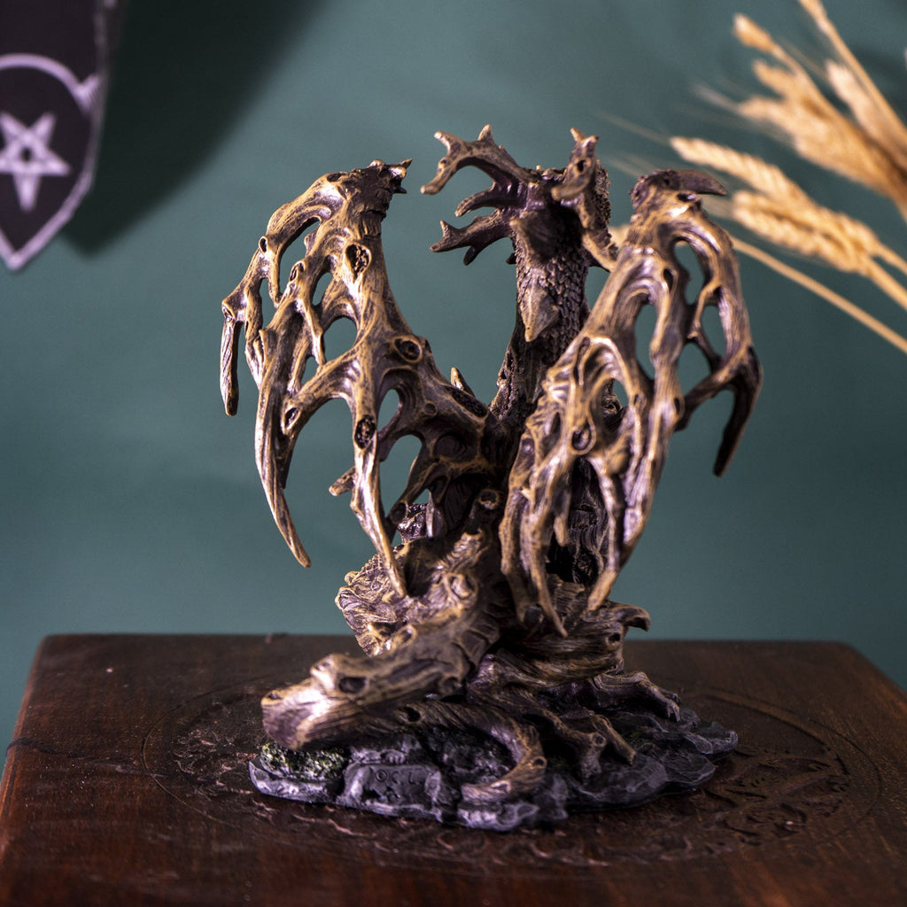 Forest Roots Dragon Figurine