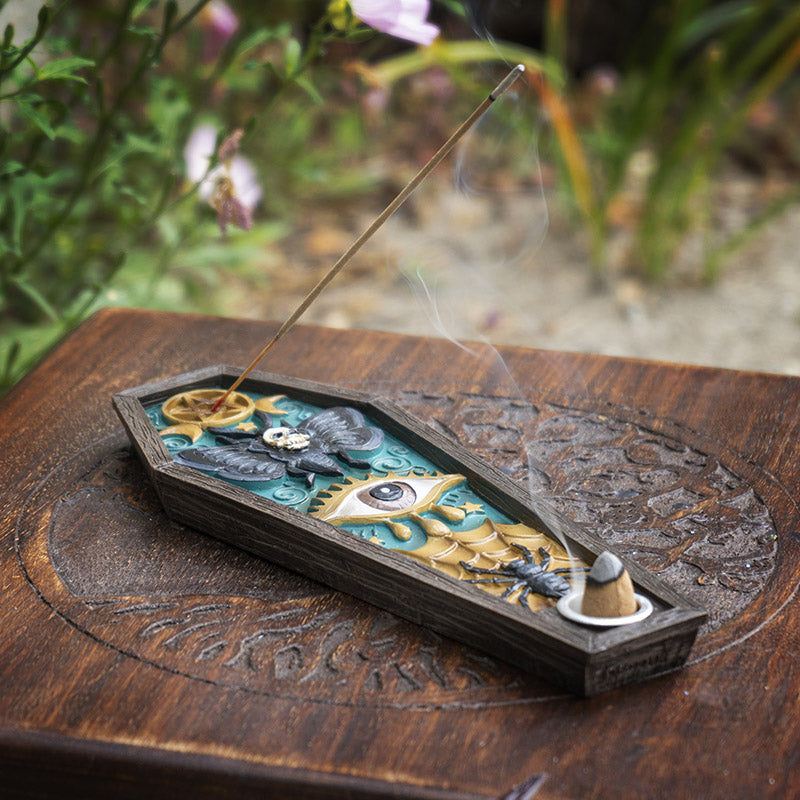 Coffin Incense Burner