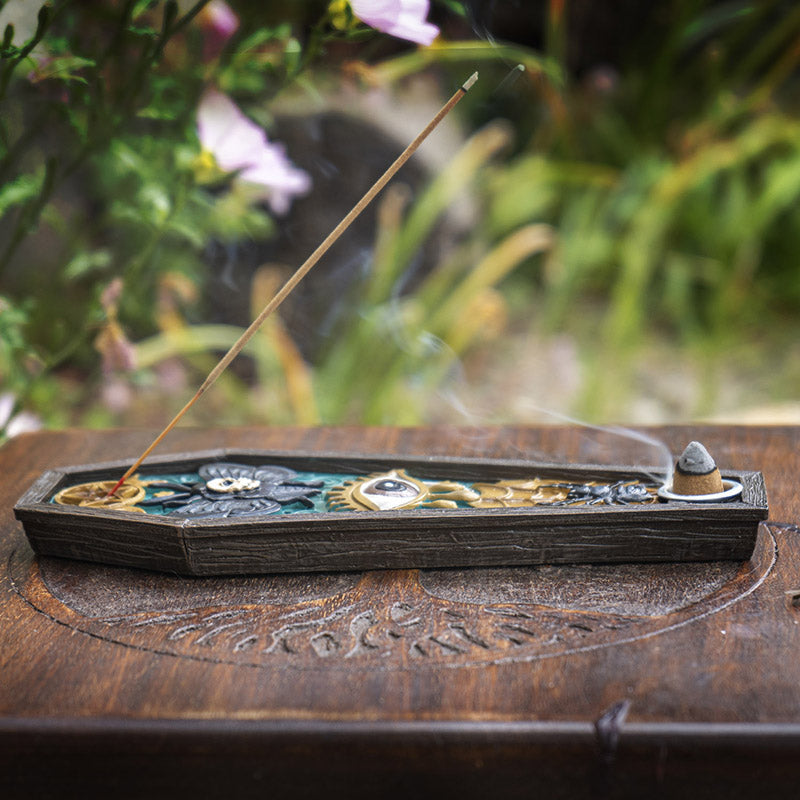 Coffin Incense Burner