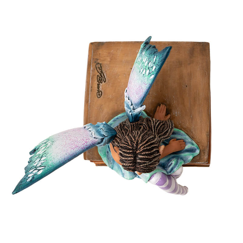 Book Stack Fairy Figurine | Fairy Figurines | Wiccan Center