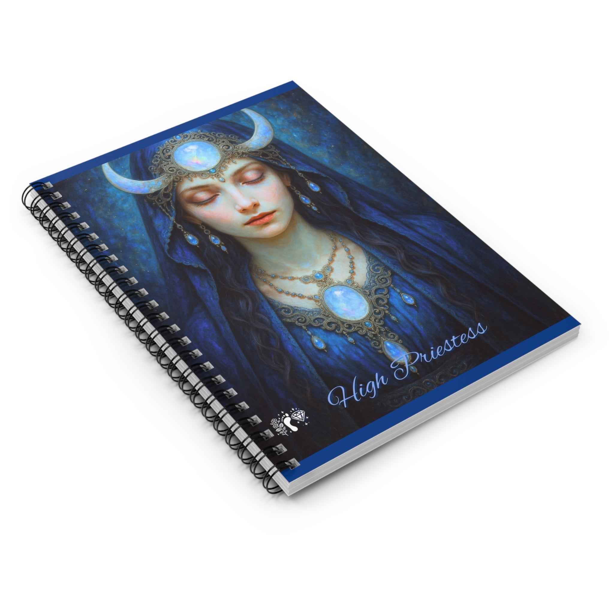 Notebook Spiral High Priestess | Paper products | Wiccan Center
