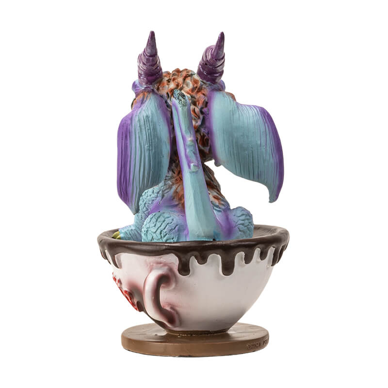 Latte with Eugene the Dragon Figurine | Dragon Figurines & Statues | Wiccan Center