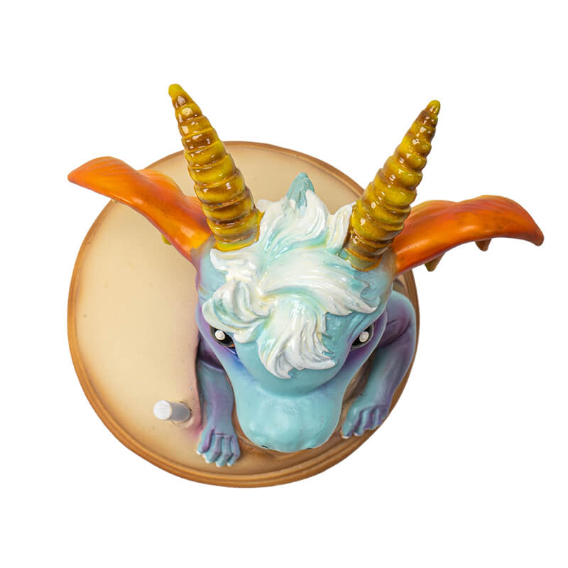 Boba Tea with George the Dragon Figurine