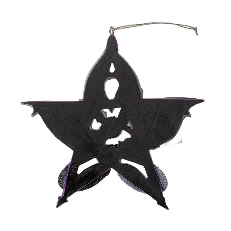 Pentagram Dragon Ornament