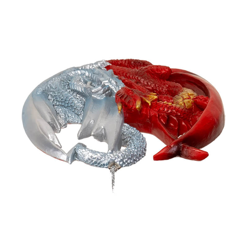 Fire & Ice Dragon Ornament