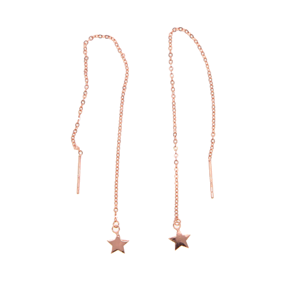 Star Threader Earrings