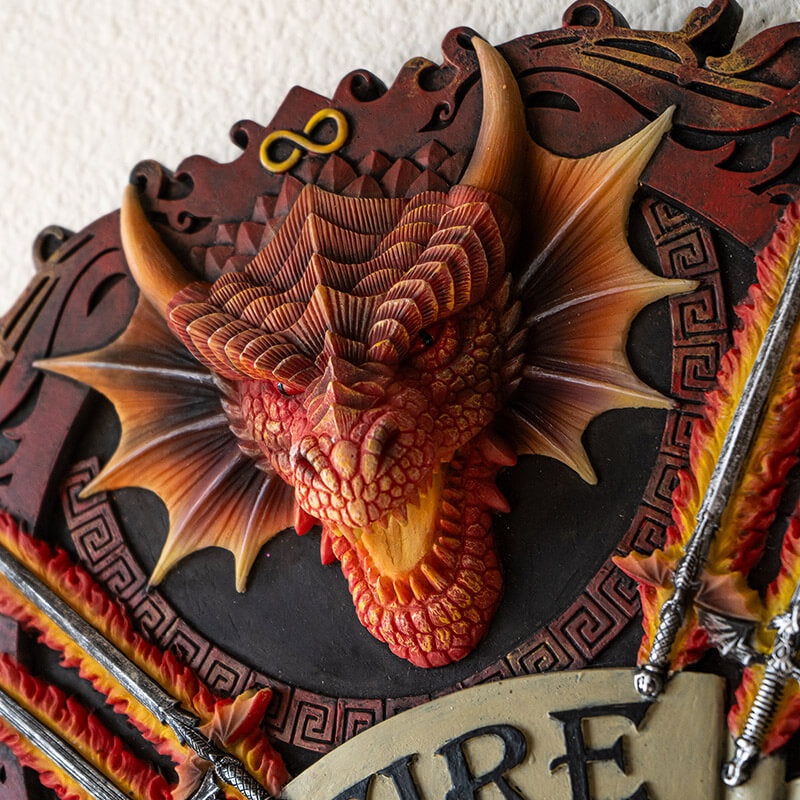 Elements Plaque - Fire
