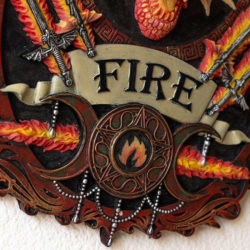 Elements Plaque - Fire