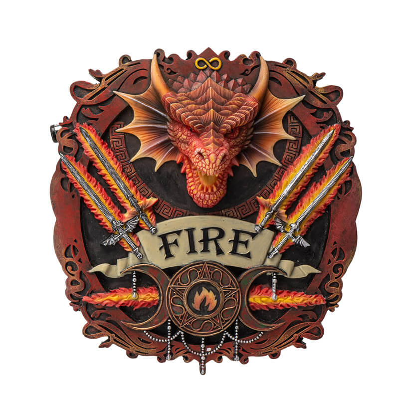 Elements Plaque - Fire