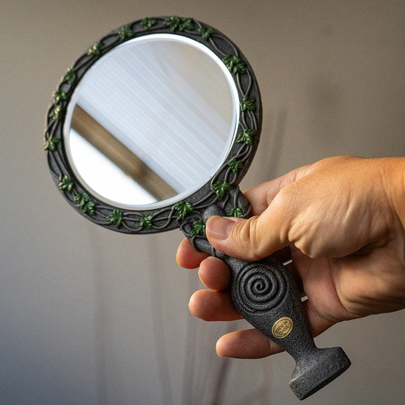 Spiral Goddess Hand Mirror