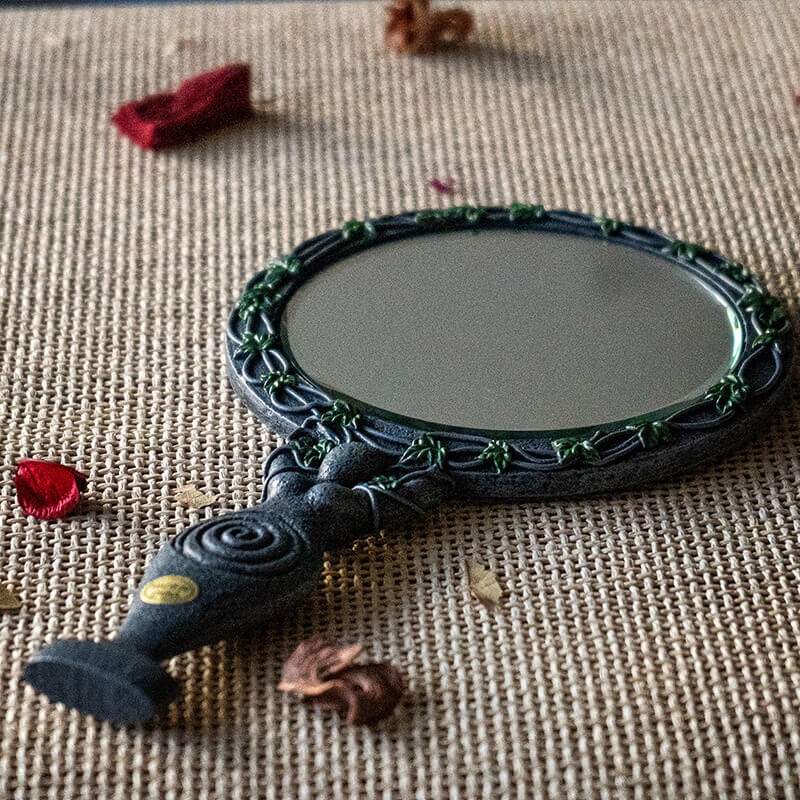 Spiral Goddess Hand Mirror