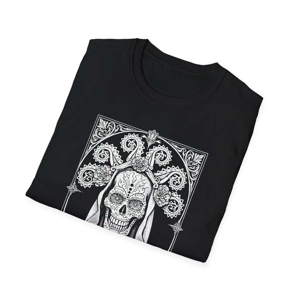 Dia de los Muertos Unisex T-Shirt, Gothic Sugar Skull Tee | Dellamorte Alternative Shirt, Halloween Gift, Day of the Dead Tee, Graphic