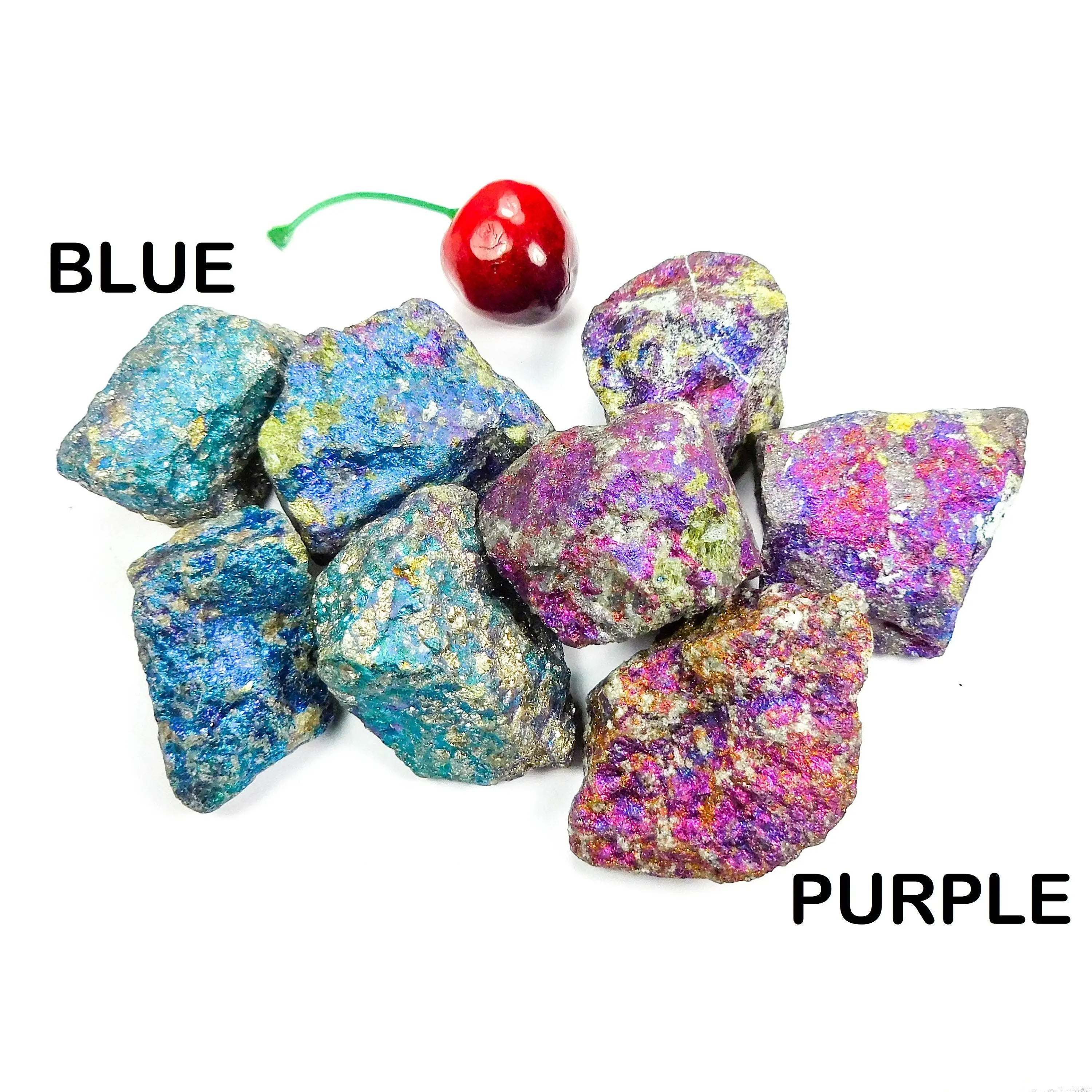 Chalcopyrite (1 Pc) Raw Peacock Ore | Retail Rough Rocks | Wiccan Center