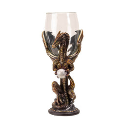 Glass Dragon Pearl Goblet | Dragon Glasses, Goblets, Travel Mugs, & Drinkware | Wiccan Center
