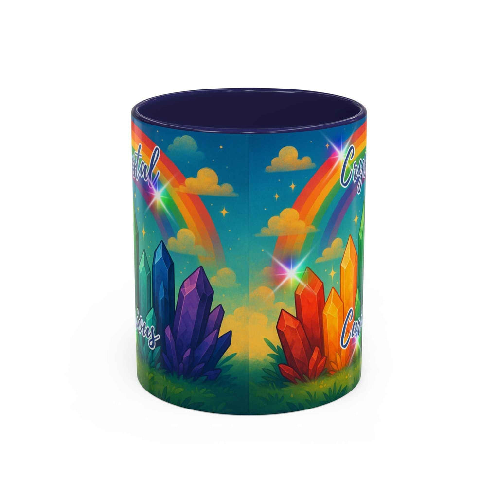Coffee Mug - Rainbow Crystal Curious | Mug | Wiccan Center