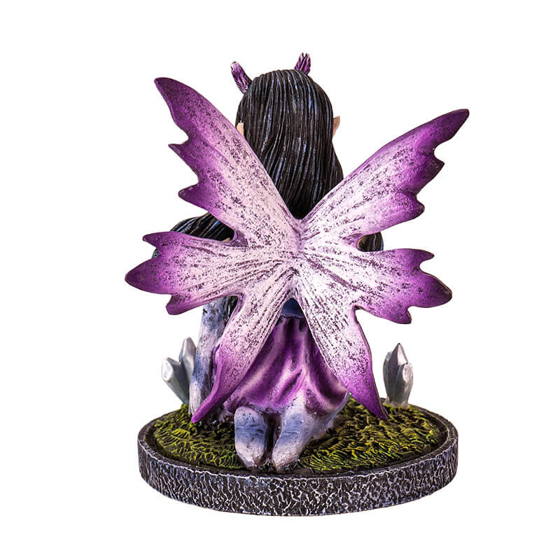 Purple Crystal Ball Fairy Figurine | Fairy Figurines | Wiccan Center