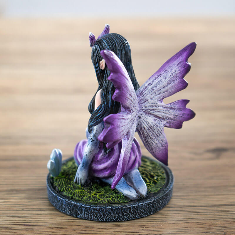 Purple Crystal Ball Fairy Figurine | Fairy Figurines | Wiccan Center