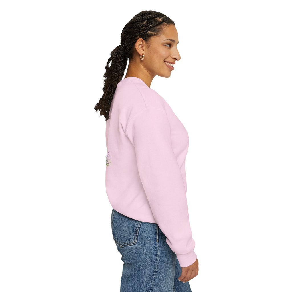 LOVE Crystal Letter Design | Sweatshirt | Wiccan Center