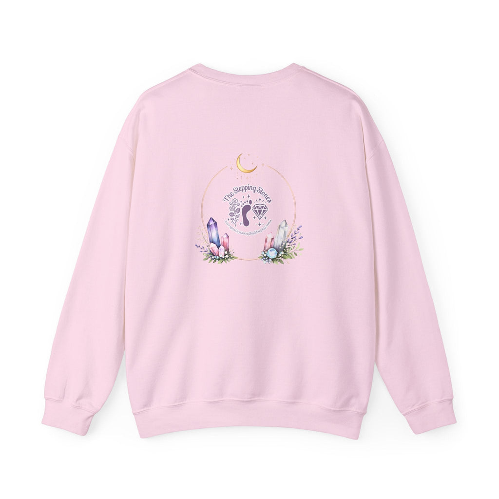 LOVE Crystal Letter Design | Sweatshirt | Wiccan Center