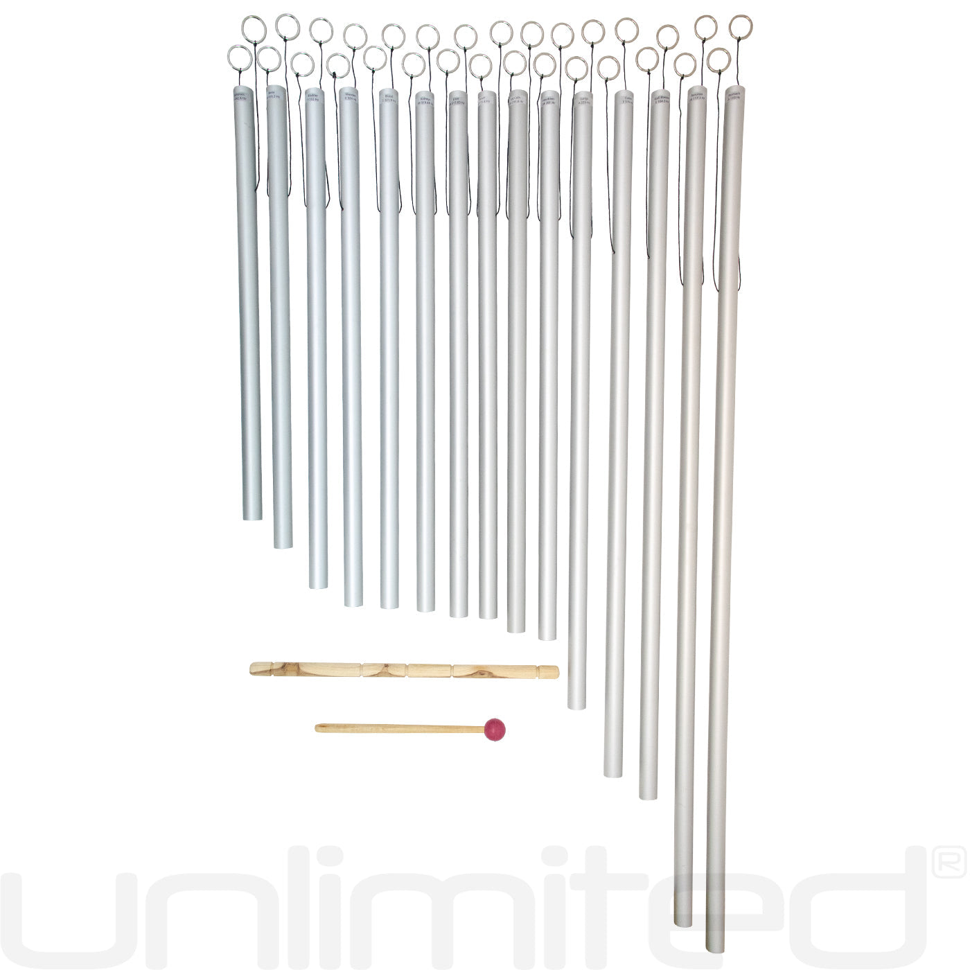 Set of 15 Human Organ Tuned Healing Chimes | Tuned Healing Chimes | Wiccan Center