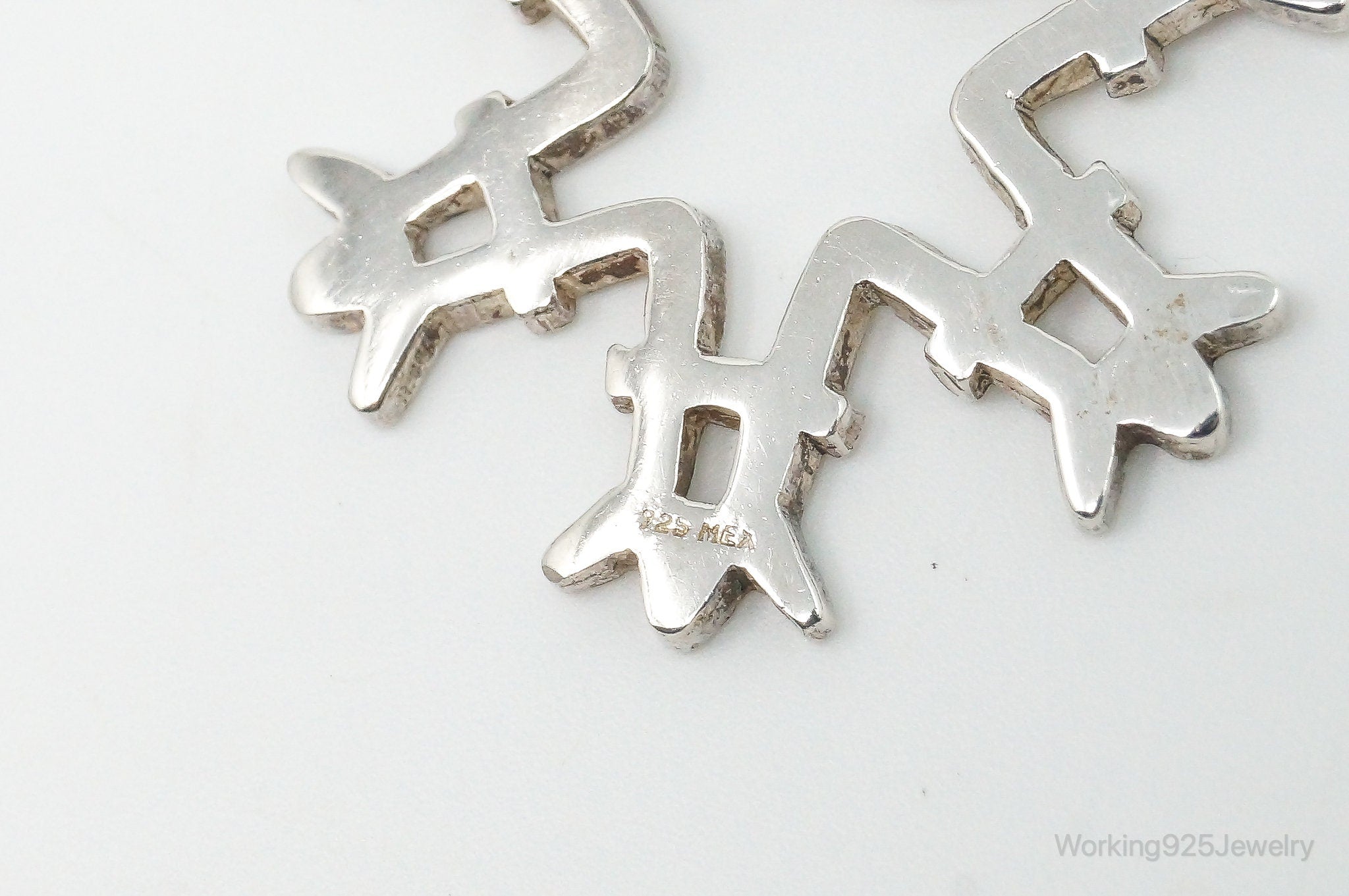 Large Vintage Mexico Snowflake Sterling Silver Pendant | Jewelry > Necklaces > Pendants | Wiccan Center