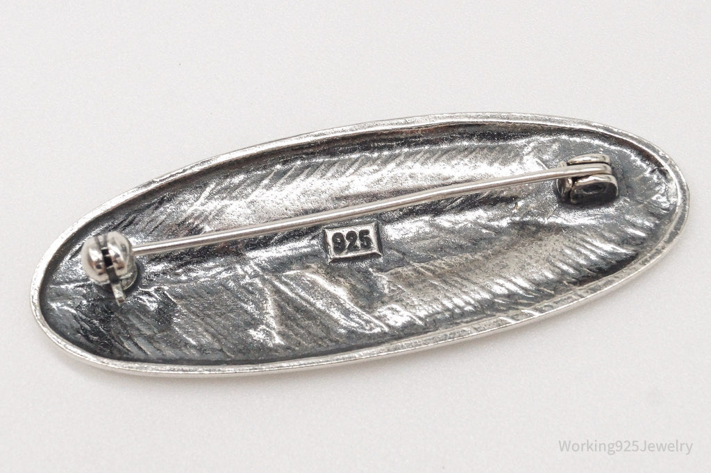 Vintage Art Deco / Mid Century Style Sterling Silver Brooch Pin | Jewelry > Brooches, Pins & Clips | Wiccan Center