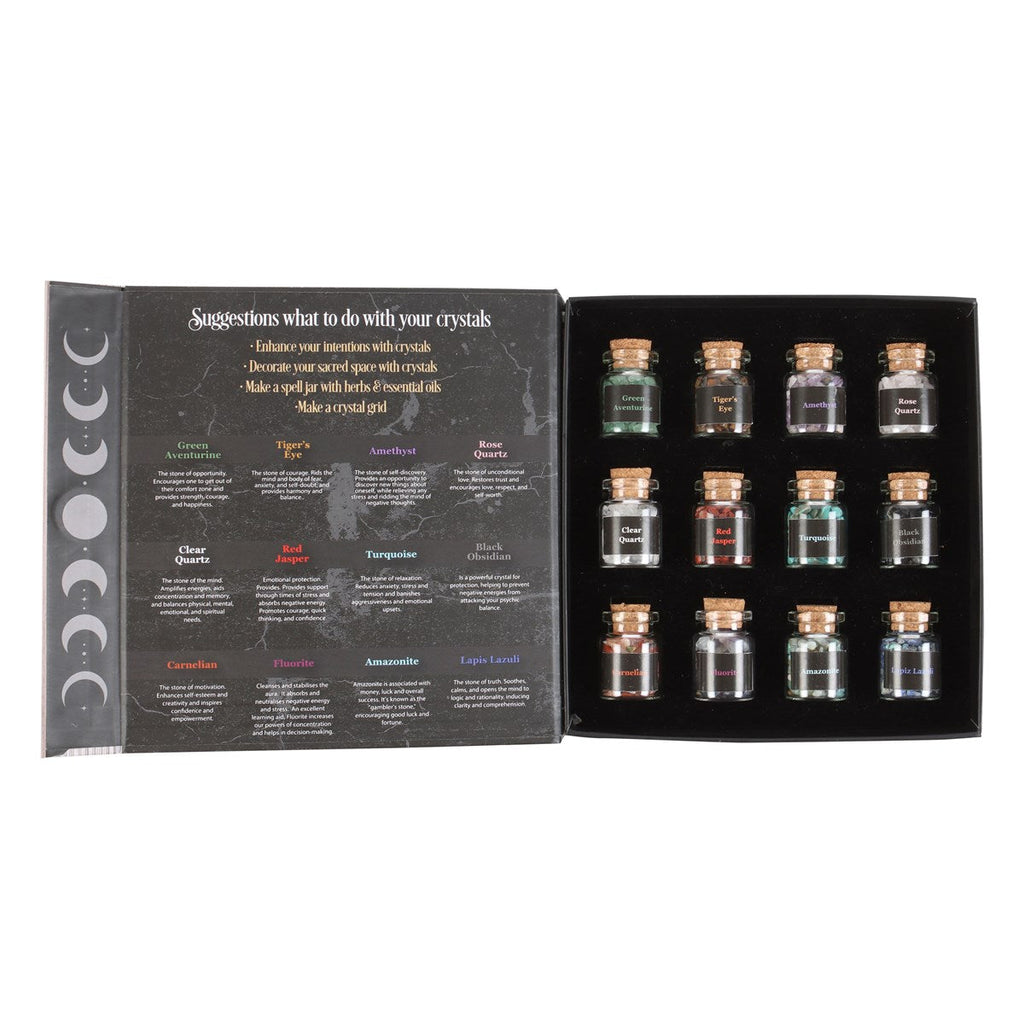 Crystal Chip Bottles Gift Set