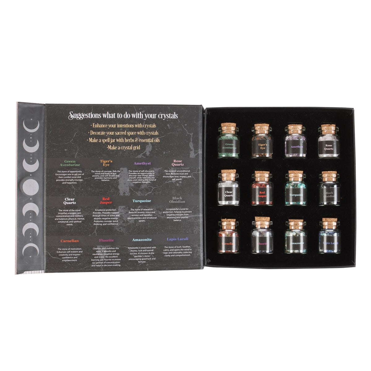 Crystal Chip Bottles Gift Set