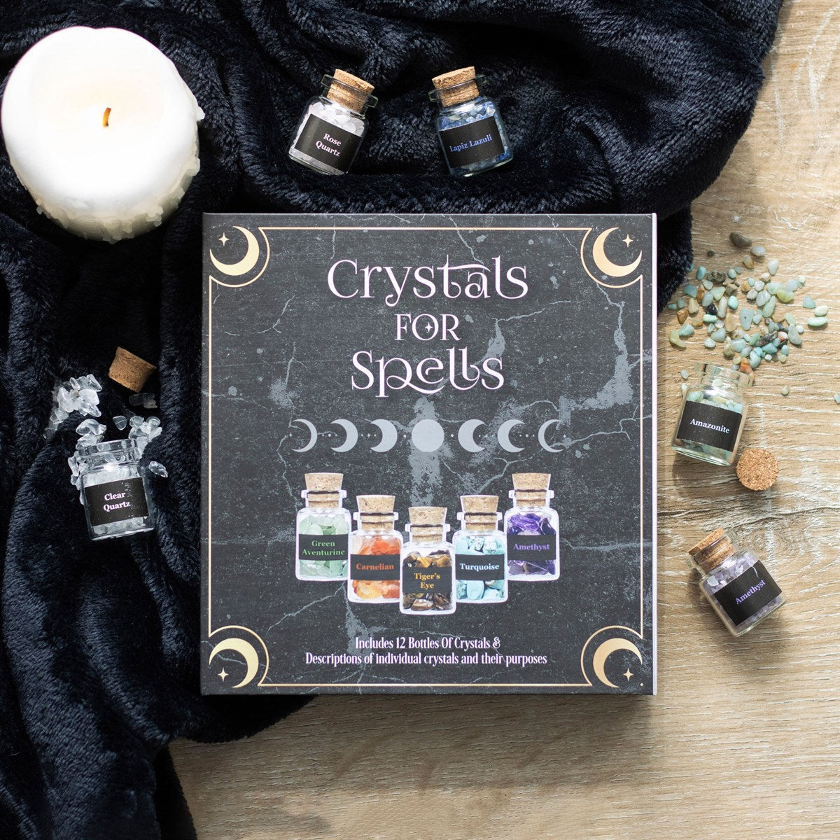 Crystal Chip Bottles Gift Set