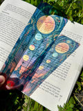 Moon Phases Surrounded Bookmark - Celestial Lunar Art, Mystical Moon Phase Design, Astrology Gift | | Wiccan Center