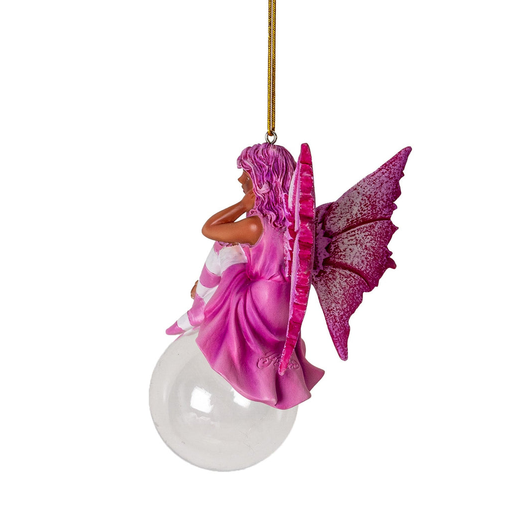 Peony Bubble Rider Fairy Ornament by Amy Brown | Ornaments | Wiccan Center