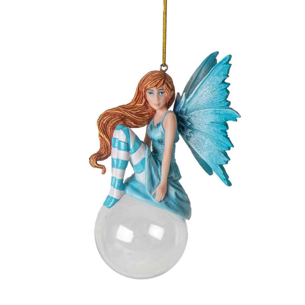 Delphine Bubble Rider Fairy Ornament by Amy Brown | Ornaments | Wiccan Center
