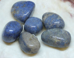 Blue Quartz Small | Tumbled Gemstone | Wiccan Center