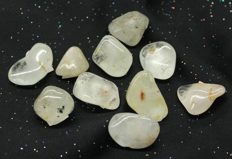 Topaz Silver B | Tumbled Gemstone | Wiccan Center