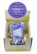 Chevron Amethyst - Rough Gift Box | Rough Gemstone | Wiccan Center