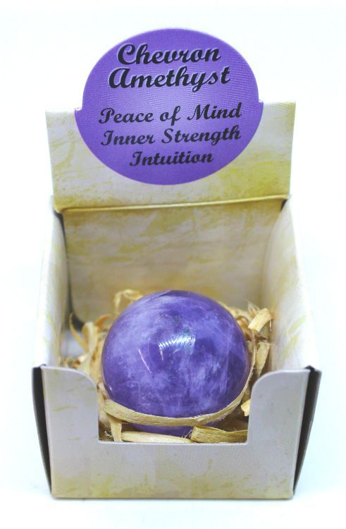 Chevron Amethyst - Sphere Gift Box | Sphere | Wiccan Center