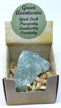 Green Aventurine - Rough Gift Box | Rough Gemstone | Wiccan Center