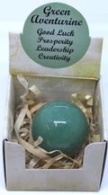 Green Aventurine - Sphere Gift Box | Sphere | Wiccan Center